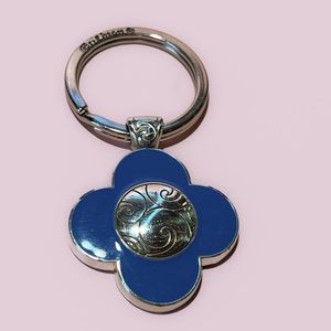 Brighton enamel clover keychain - new